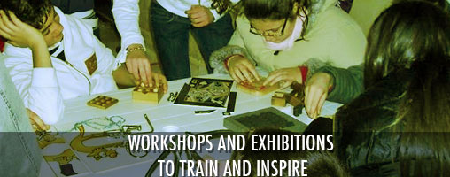 workshop, exhibitions and training programs